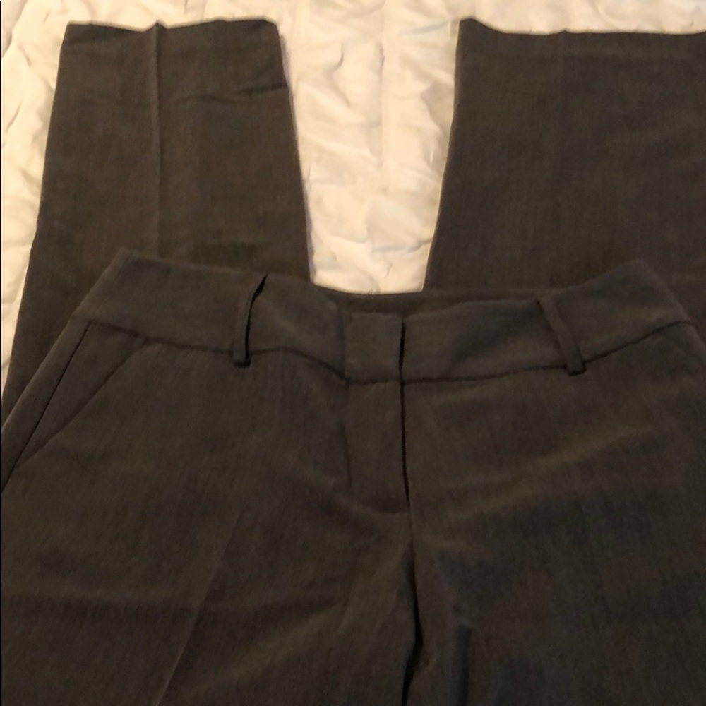 Grey basic dress pants